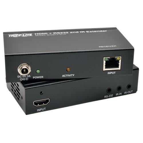 HDBaseT HDMI Over Cat5e 6 6a Extender Kit with Serial and IR Control 4Kx2K UHD 1080p Up to 328 Feet 100M