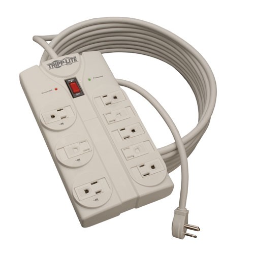 Protect It 8 Outlet Surge Protector 25 ft Cord 1440 Joules