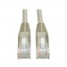 Cat5e Snagless Molded Patch Cable 350MHz RJ45 Male Gray 10 ft