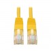 Cat5e Molded Patch Cable 350MHz RJ45 Male Yellow 1 ft