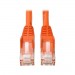 Cat6 Gigabit Snagless Molded Patch Cable RJ45 Male Male Orange 5 ft
