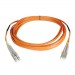Duplex Multimode 62.5 125 Fiber Patch Cable LC LC 46M 150 ft