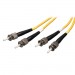 Duplex Singlemode 8.3 125 Fiber Patch Cable ST ST 2M 6 ft