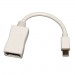 Mini DisplayPort to DisplayPort Cable Adapter Male to Female 2560 1600 Microsoft Surface