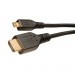 HDMI to Micro HDMI with Ethernet Adapter Cable Male 6 ft