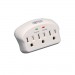 Protect It 3 Outlet Surge Protector Direct Plug In 660 Joules 2 Diagnostic LEDs